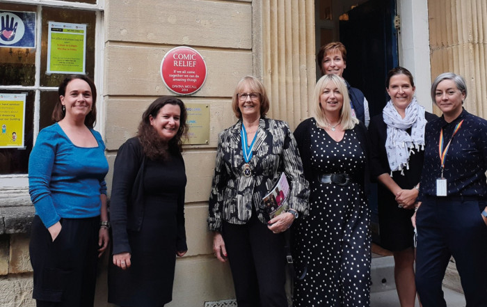 Bristol’s High Sheriff, Susan Davies, visits Next Link to talk about the positive impact partnership working can have on children and adults who have survived sexual and domestic abuse